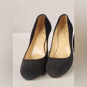 Kate Spade Sparkling Black Heels